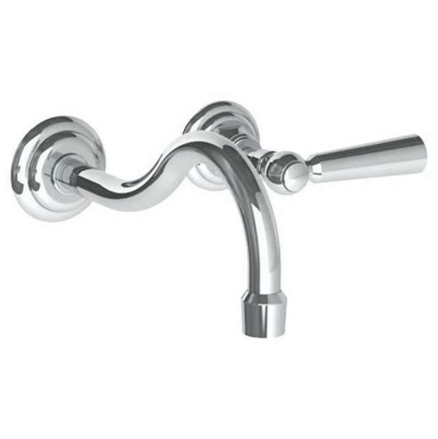 Watermark - Wall Mounted 2 Hole Lavatory Set with 8 3/8'' CTC Spout - Vintage Copper