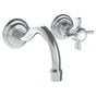 Watermark - Wall Mounted 2 Hole Lavatory Set with 5 7/8'' CTC Spout - Vintage Copper
