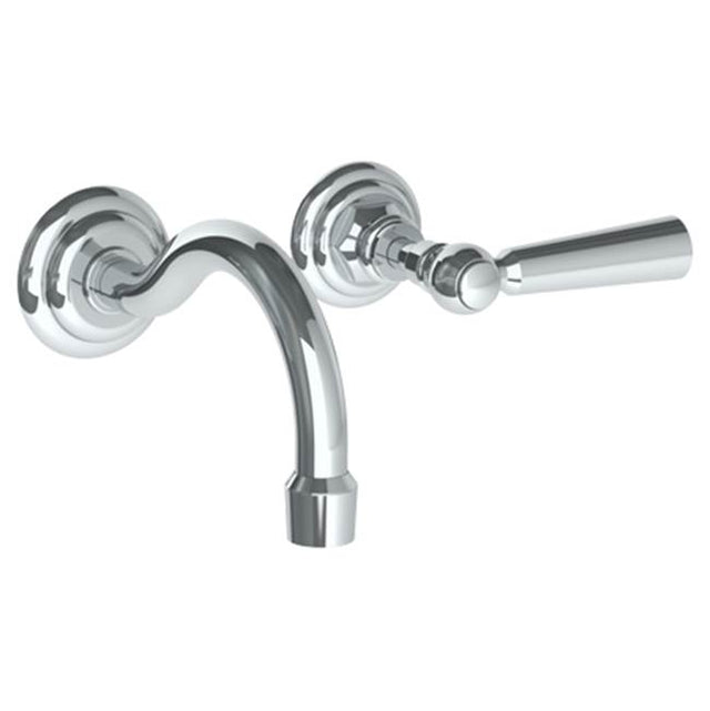 Watermark - Wall Mounted 2 Hole Lavatory Set with 5 7/8'' CTC Spout - Vintage Copper