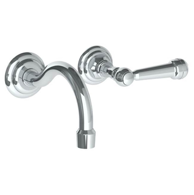 Watermark - Wall Mounted 2 Hole Lavatory Set with 5 7/8'' CTC Spout - Vintage Copper
