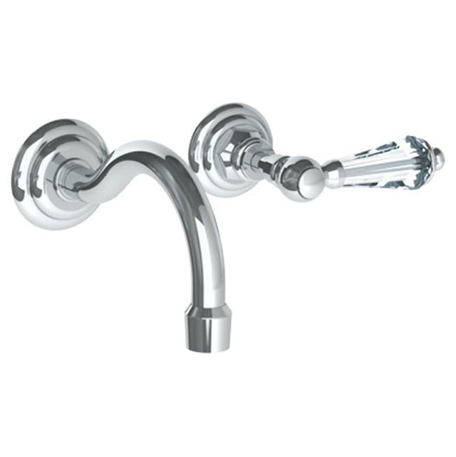 Watermark - Wall Mounted 2 Hole Lavatory Set with 5 7/8'' CTC Spout - Vintage Copper