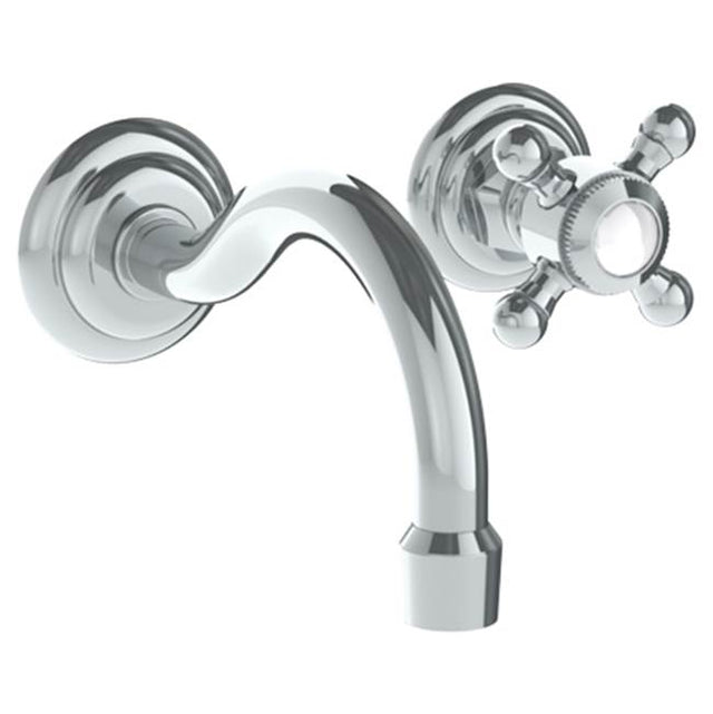 Watermark - Wall Mounted 2 Hole Lavatory Set with 5 7/8'' CTC Spout - Vintage Copper