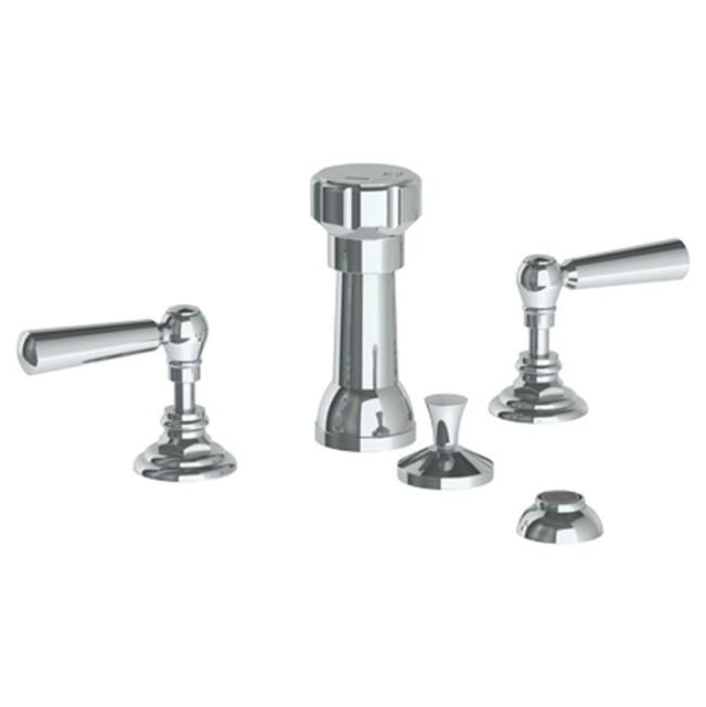 Watermark - Deck Mounted 4-Hole Bidet - Vintage Copper