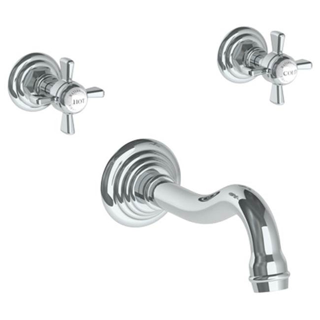 Watermark - Wall Mounted 3 Hole Bath Set - Vintage Copper