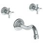 Watermark - Wall Mounted 3 Hole Bath Set - Vintage Copper