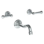 Watermark - Wall Mounted 3 Hole Bath Set - Vintage Copper