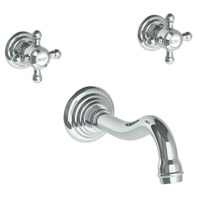 Watermark - Wall Mounted 3 Hole Bath Set - Vintage Copper