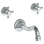 Watermark - Wall Mounted 3 Hole Bath Set - Vintage Copper