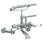 Watermark - Wall Mounted Exposed Bath Set with Hand Shower - Vintage Copper