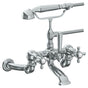 Watermark - Wall Mounted Exposed Bath Set with Hand Shower - Vintage Copper