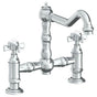 Watermark - Deck Mounted Bridge Kitchen Faucet - Vintage Brass