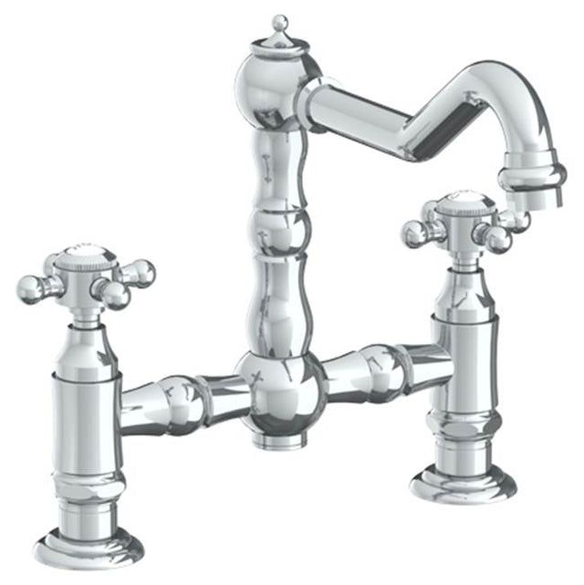 Watermark - Deck Mounted Bridge Kitchen Faucet - Vintage Copper