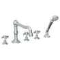 Watermark - Deck Mounted 5 Hole Bath Set - Vintage Copper