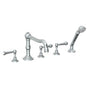 Watermark - Deck Mounted 5 Hole Bath Set - Vintage Copper