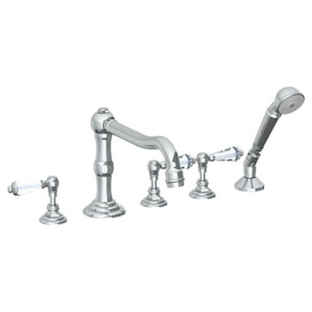 Watermark - Deck Mounted 5 Hole Bath Set - Vintage Copper