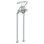 Watermark - Floor Standing Bath Set with Hand Shower - Vintage Copper