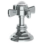Watermark - Trim For Deck Mounted Valve.  Porcelain cross and lever buttons engraved ''HOT - Vintage Copper