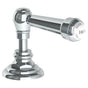 Watermark - Trim For Deck Mounted Valve.  Porcelain cross and lever buttons engraved ''HOT - Vintage Copper