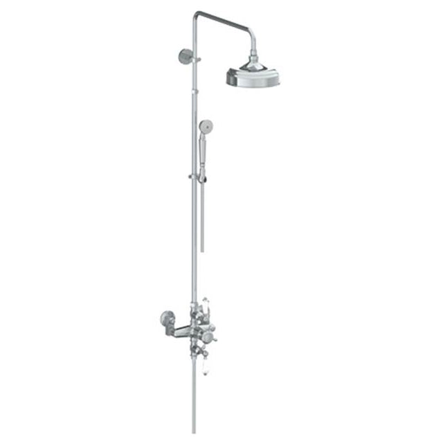 Watermark - Wall Mounted Exposed Thermostatic Shower With Hand Shower Set - Vintage Copper