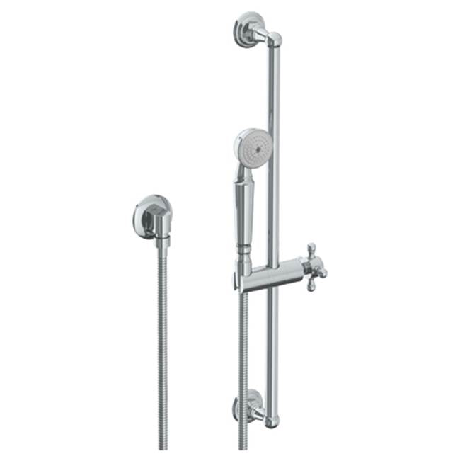 Watermark - Positioning Bar Shower Kit with Hand Shower and 69'' Hose - Vintage Copper