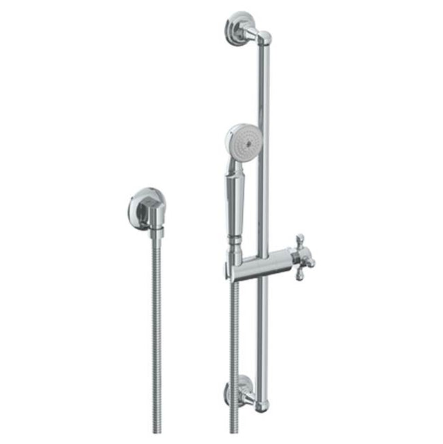 Watermark - Positioning Bar Shower Kit with Hand Shower and 69'' Hose - Vintage Copper