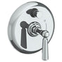 Watermark - Wall Mounted Pressure Balance Shower Trim with Diverter, 7'' dia. - Vintage Copper