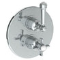 Watermark - Wall Mounted Thermostatic Shower Trim with built-in control, 7 1/2'' - Vintage Copper