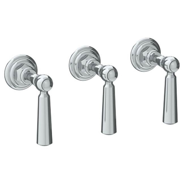 Watermark - Wall Mounted 3-Valve Shower Trim - Vintage Copper