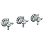 Watermark - Wall Mounted 3-Valve Shower Trim - Vintage Copper