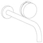 Watermark - Wall Mounted Mini Thermostatic Shower Trim with built-in control, 3 1/2'' - Vintage Copper