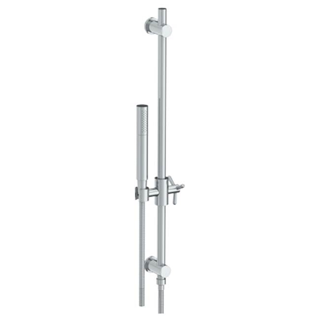 Watermark - Positioning Bar Shower kit with Slim Hand Shower and 69'' Hose - Vintage Copper