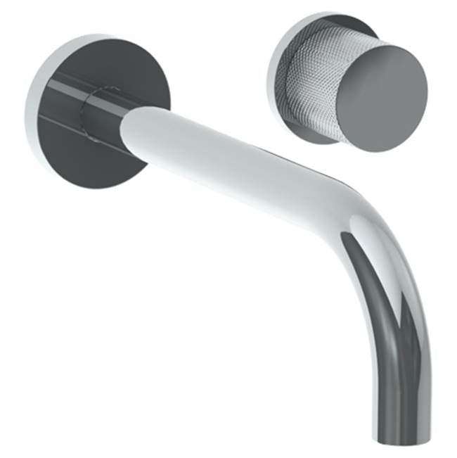 Watermark - Wall Mounted 2 Hole Lavatory Set with 8 3/4'' Spout - Vintage Copper