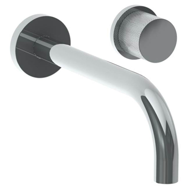 Watermark - Wall Mounted 2 Hole Lavatory Set with 8 3/4'' Spout - Vintage Copper