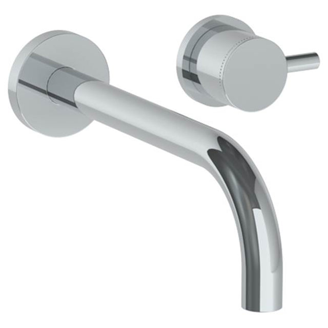 Watermark - Wall Mounted 2 Hole Lavatory Set with 8 3/4'' Spout - Vintage Copper