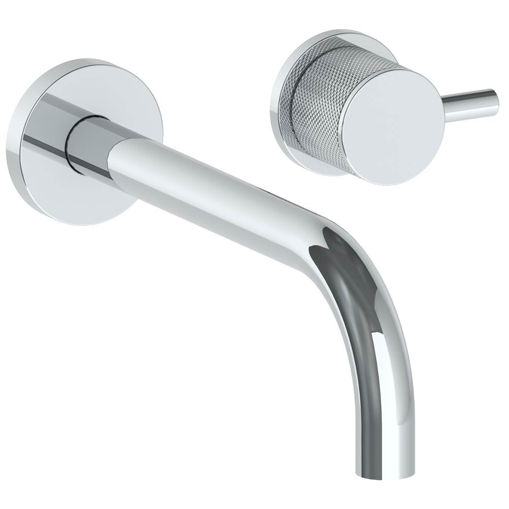 Watermark - Wall Mounted 2 Hole Lavatory Set with 8 3/4'' Spout - Vintage Copper
