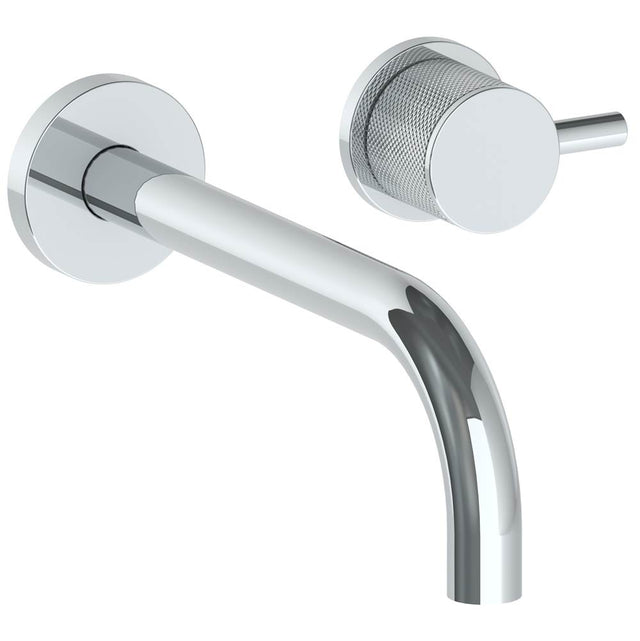 Watermark - Wall Mounted 2 Hole Lavatory Set with 8 3/4'' Spout - Vintage Copper