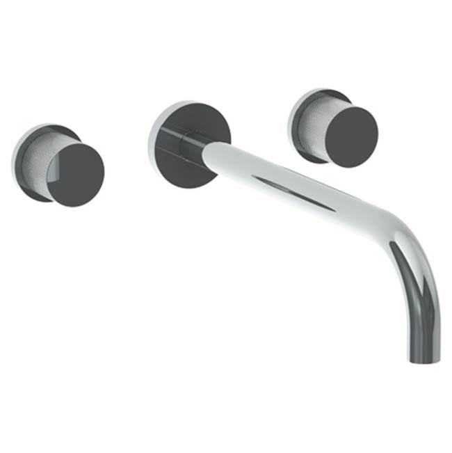 Watermark - Wall Mounted 3 Hole Lavatory Set with 11 7/8'' Spout - Vintage Copper