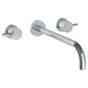 Watermark - Wall Mounted 3 Hole Lavatory Set with 11 7/8'' Spout - Vintage Copper
