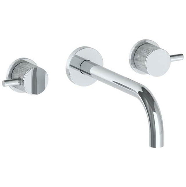 Watermark - Wall Mounted 3 Hole Lavatory Set with 8 3/4'' Spout - Vintage Copper