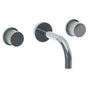 Watermark - Wall Mounted 3 Hole Lavatory Set with 6'' Spout - Vintage Copper
