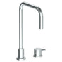 Watermark - Deck Mounted 2 Hole Square Top Kitchen Faucet - Vintage Copper