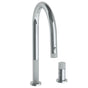 Watermark - Deck Mounted 2 Hole Gooseneck Kitchen Faucet with Pull Down Spray - Vintage Copper