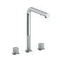 Watermark - Deck Mounted 3 Hole Square Top Kitchen Faucet with Pull Out Spray - Vintage Copper