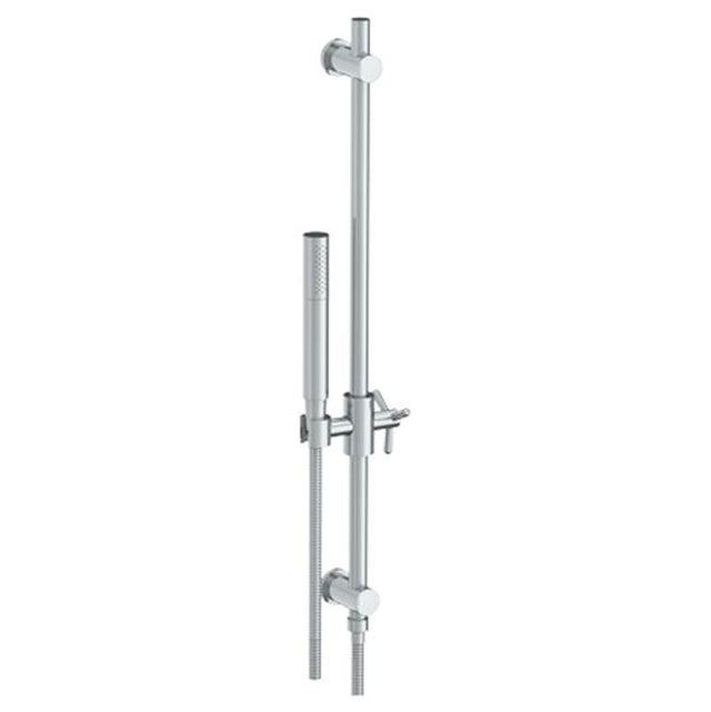 Watermark - Positioning Bar Shower kit with Slim Hand Shower and 69'' Hose - Vintage Copper