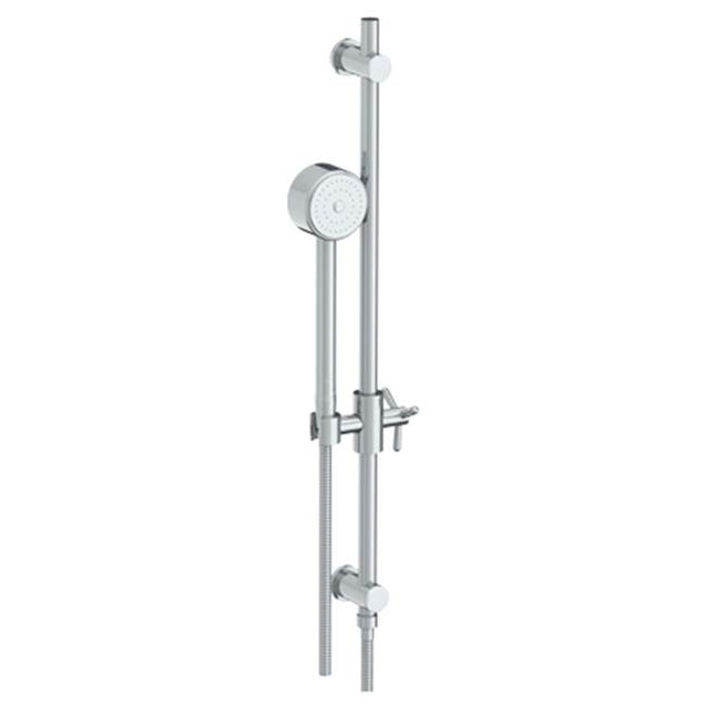 Watermark - Positioning Bar Shower kit with Volume Hand Shower and 69'' Hose - Vintage Copper