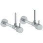 Watermark - Lavatory Angle Stop Kit -1/2 Sweat x 3/8 OD Compression - Vintage Copper