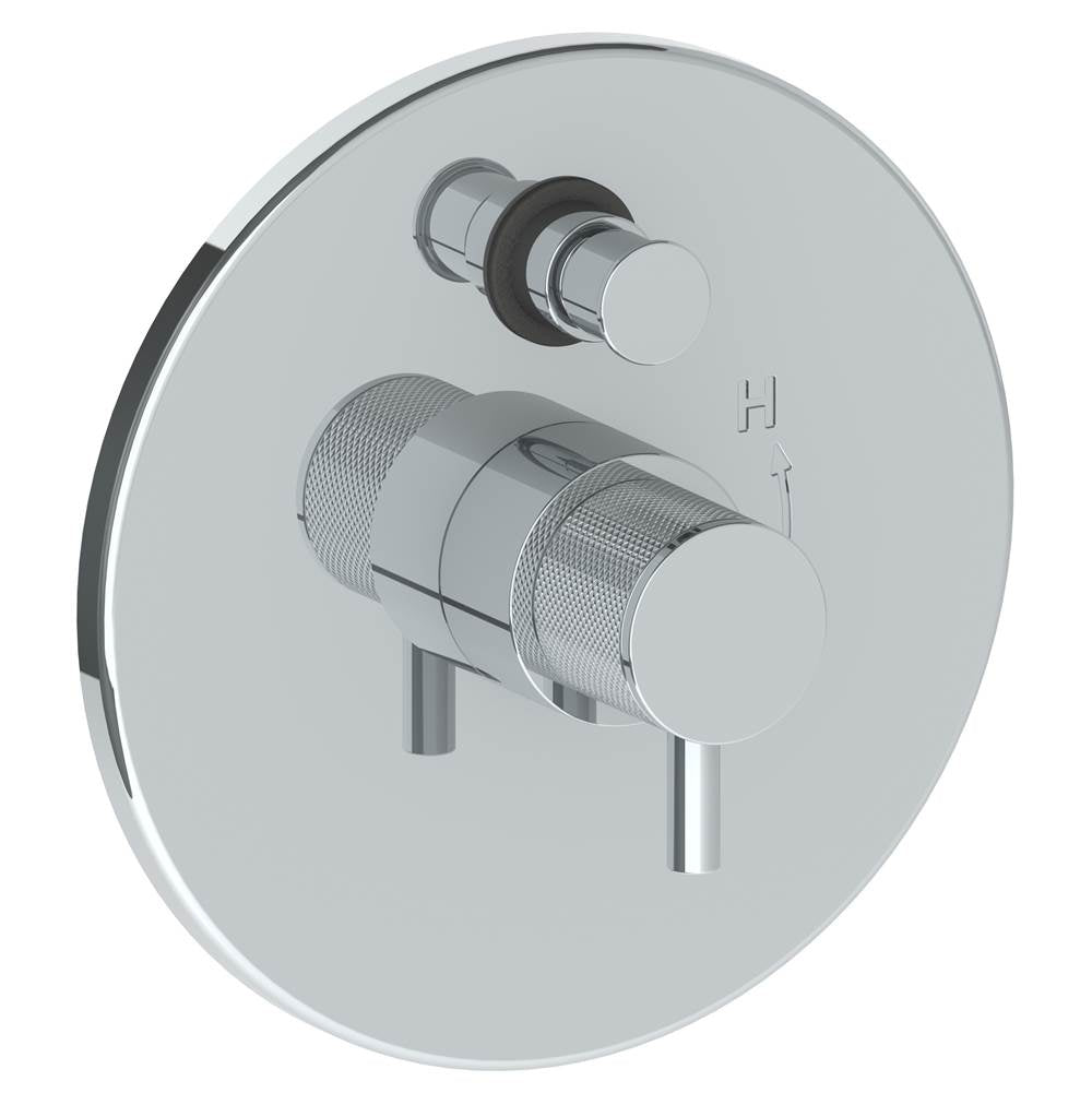 Watermark - Wall Mounted Pressure Balance Shower Trim with Diverter, 7'' dia. - Vintage Copper