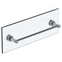 Watermark - Loft 2.0 6'' Shower Door Pull / Glass Mount Towel Bar - Vintage Copper