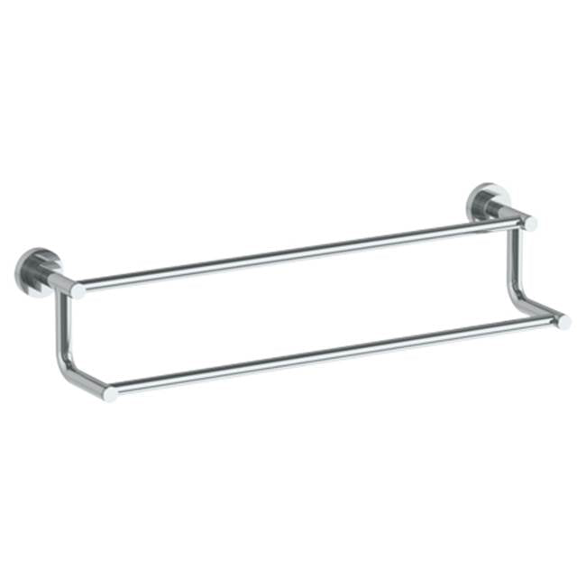 Watermark - Wall Mounted Double Towel Bar, 24'' - Vintage Copper