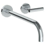 Watermark - Wall Mounted 2 Hole Lavatory Set with 11 7/8'' Spout - Vintage Copper